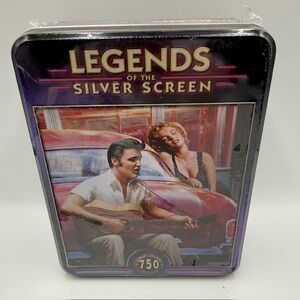 Legends of the Silver Screen Marilyn Monroe Elvis Presley 750pc Jigsaw Puzzle